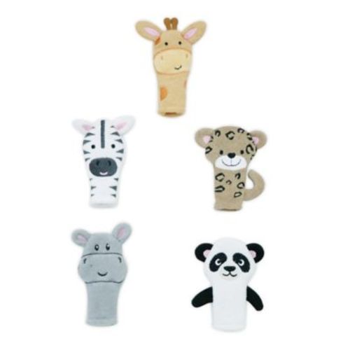Capelli New York 5-Piece Exotic Animal Finger Puppet Set - MULTI - 5 PIECE