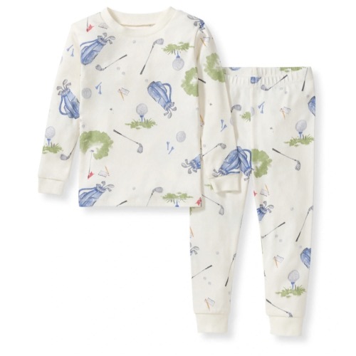 Little Golfer Organic Cotton Two-Piece Pajamas