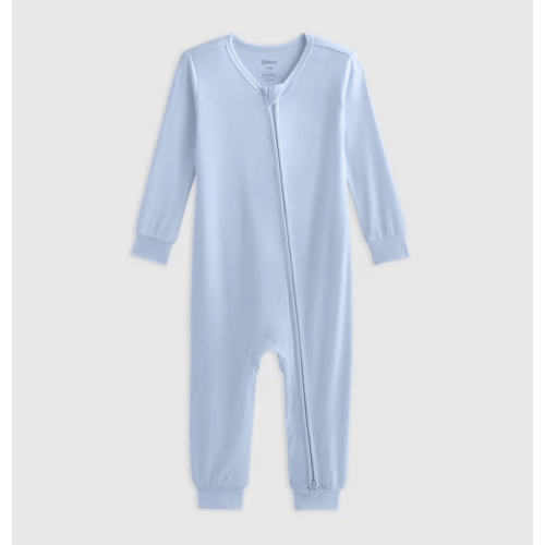 Bamboo One Piece Pajama - Baby in Eternal Blue