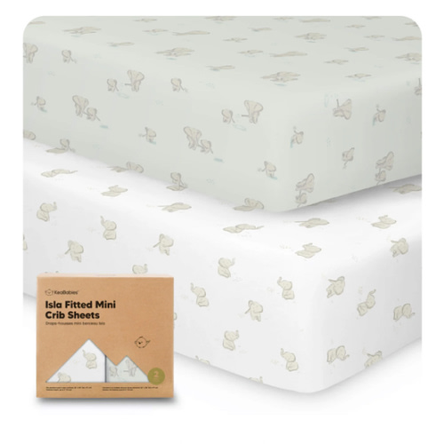 Isla Fitted Mini Crib Sheets
