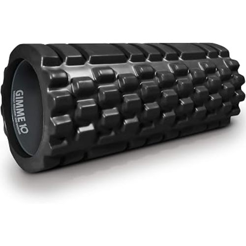 Trigger Point Releasing Foam Massage Roller with Medium Compression for Exercise, Stretching, and Muscle Recovery - Relieves Muscle Tightness, Improves Mobility, and Circulation