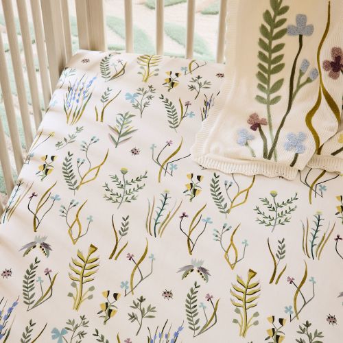 Joseph Altuzarra Blooming Garden Crib Sheet