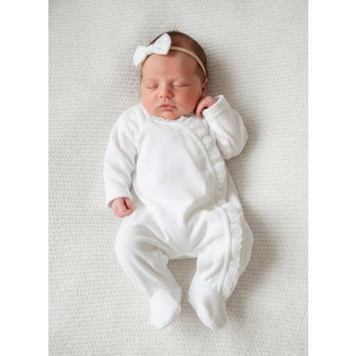 White Lace Trim All In One