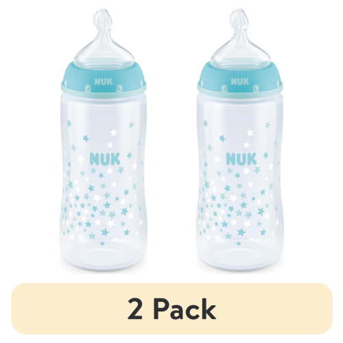 (2 pack) NUK Smooth Flow Anti-Colic Bottle, 10oz.