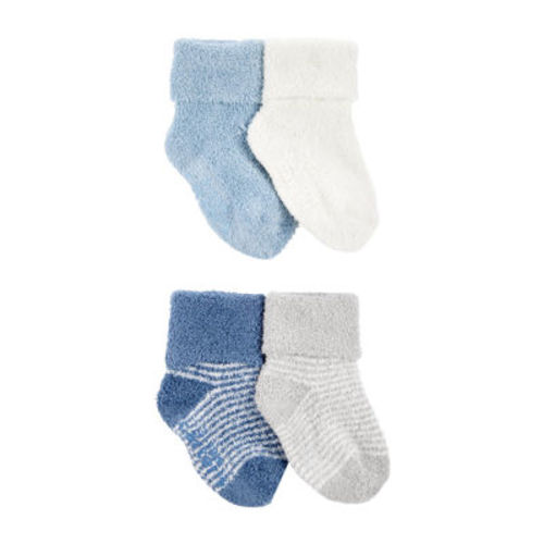 Carter's Baby Boys 4 Pair Baby Booties