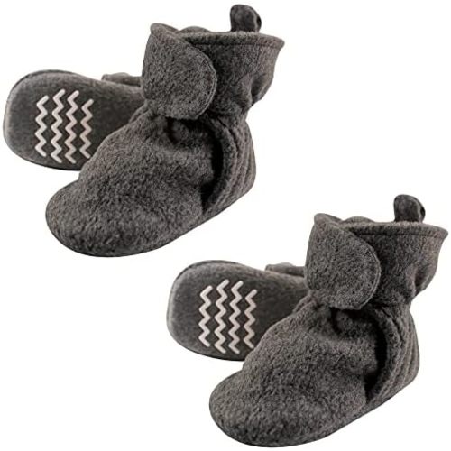 Hudson Baby baby-girls Cozy Fleece Booties