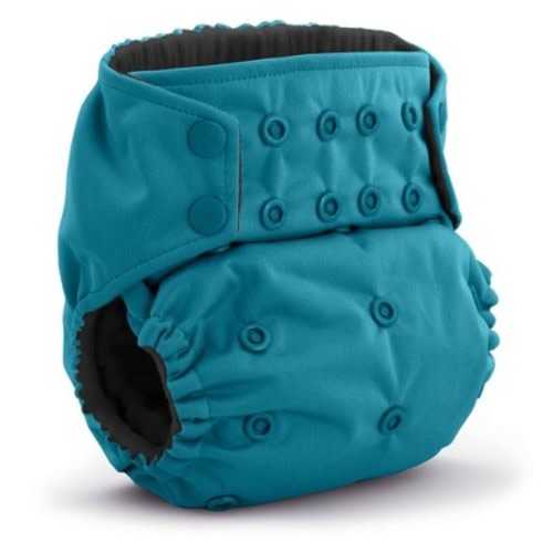 Kanga Care Rumparooz G3 OBV  One Size Pocket Cloth Diaper Bamboo Rayon Insert | Reef Blue