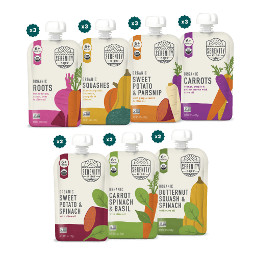 Organic Veggies  18 Count Variety Pack