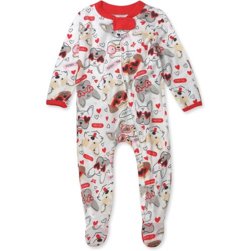 HonestBaby Celebration Sleep & Play Footed One-Piece Pajama Sleeper 100% Organic Cotton