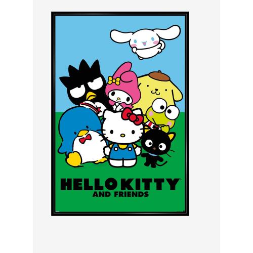 Hello Kitty And Friends Framed Poster