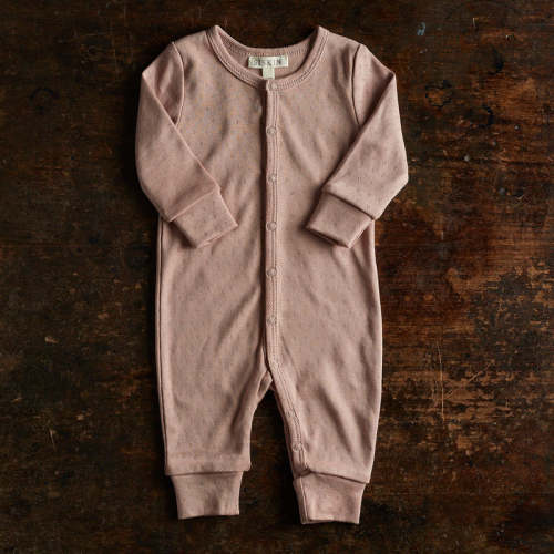 Peony Pink - Pointelle Pyjamas - Cotton – MamaOwl