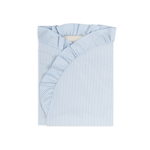 Swaddling Blanket Oxford Blue Stripes