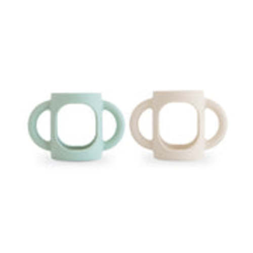 Silicone Bottle Handles – Mushie