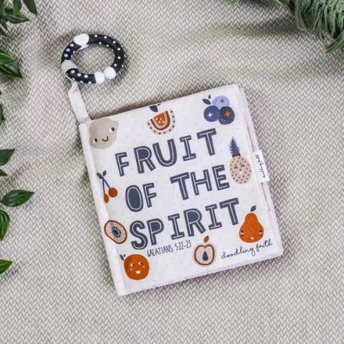 Fruit of the Spirit - crinkle Christian baby book