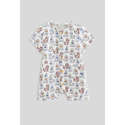 Combinaison courte imprimée