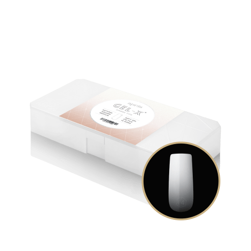 Ombré Gel-X® Natural Square Medium Tip Box of Tips - (210pcs)