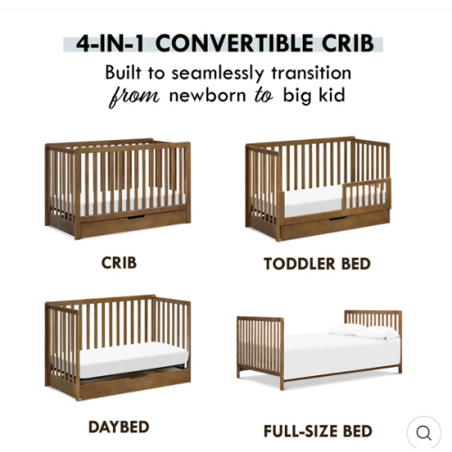 Colby 4-in-1 Convertible Crib with Trundle Drawer