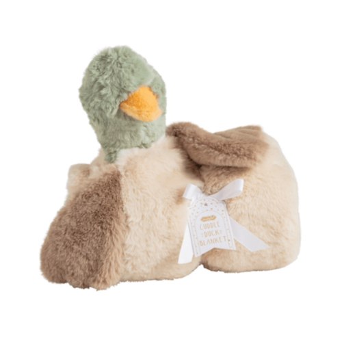 Experience Comfort with Plush Duck Blanket | Mud Pie