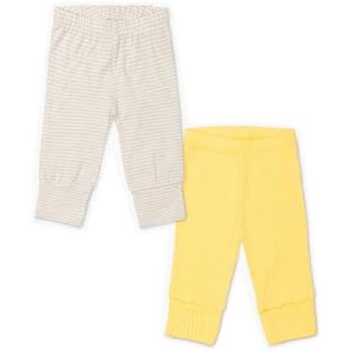 Monica + Andy Hello Baby Pants, 100% Organic Baby Clothes for Boys & Girls, Joggers, Sizes for Preemie, Newborn & Infant