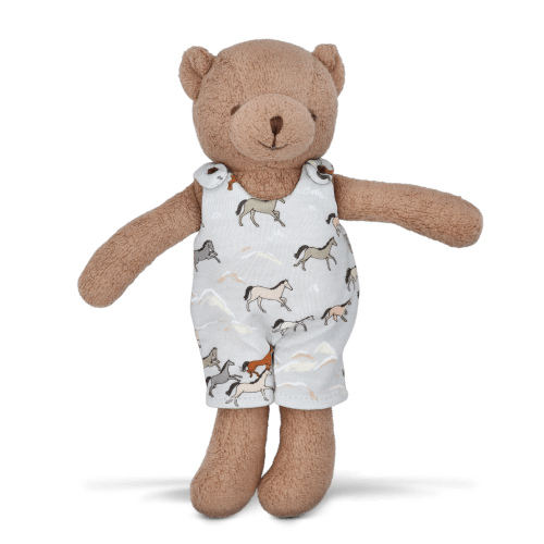 Organic Little Bear Plush - Wild Horses