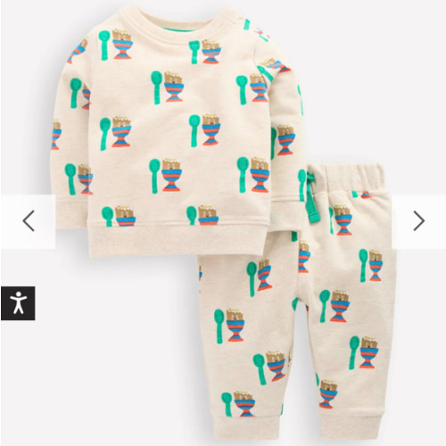 Sweatshirt Play Set-Oatmeal Marl Dippy Egg | Boden USA