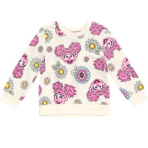 Sesame Street Elmo Abby Cadabby Girls Sweatshirt Toddler
