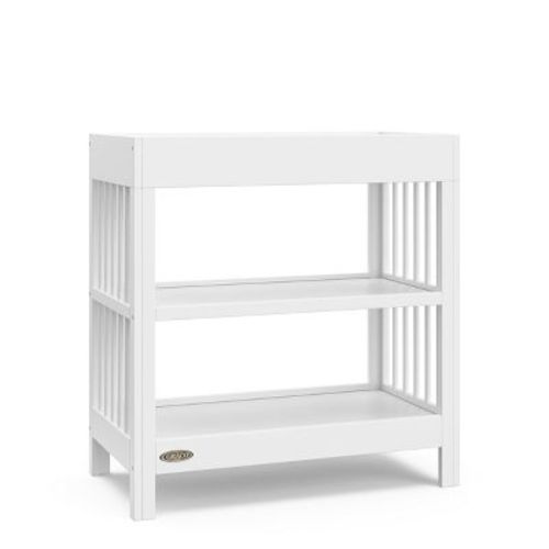 Graco Teddi Changing Table with Water-Resistant Changing Pad White