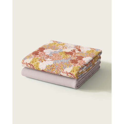 Wildflower mini Crib Sheet Set