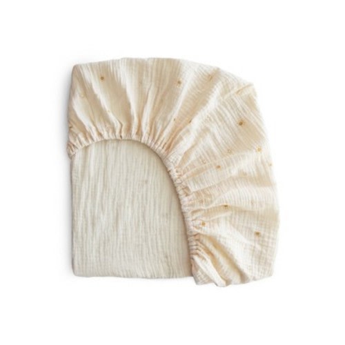 Mini Muslin Crib Sheet Sun One Size