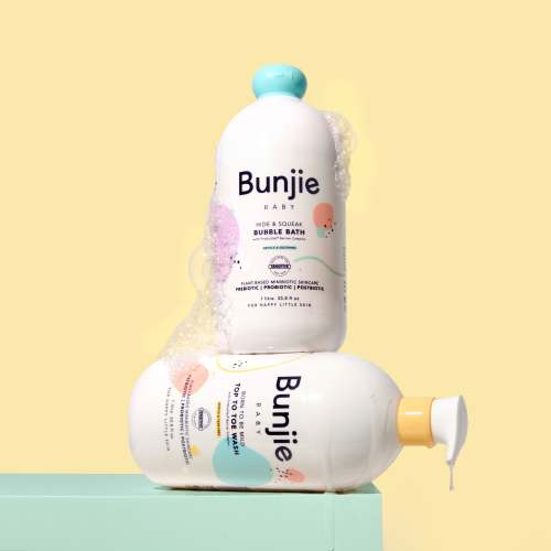 Super Size Top to Toe Wash & Bubble Bath – 1L Duo – Bunjie