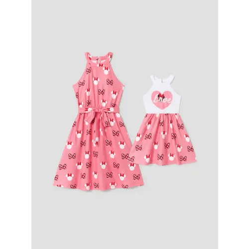 Disney Mickey and Friends Mommy & Me Girls Heart-shaped Dress