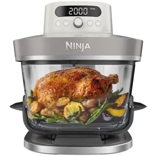 Ninja Crispi Pro Glass Air Fryer, 6-in-1, Bone, AS101LG