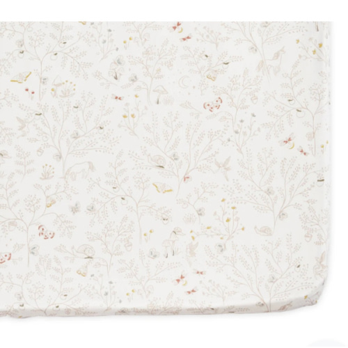 Pehr Organic Crib Sheet | Secret Garden