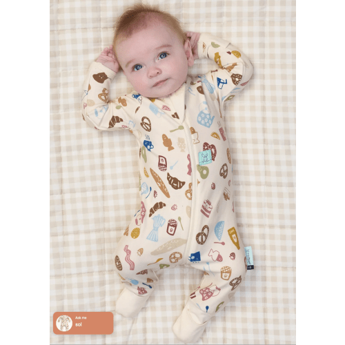 Long Sleeve Romper 1.0 TOG Bon Appetit