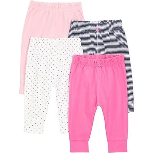 Simple Joys by Carter's Baby Girls' 4-Pack Pant