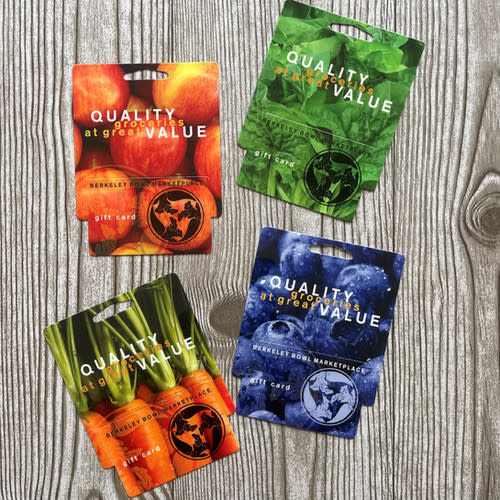 Berkeley bowl gift cards