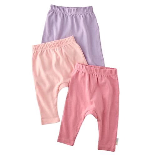 Harlowe 3-Pack Baby Pants 100% Organic Cotton for Baby Boys & Girls​