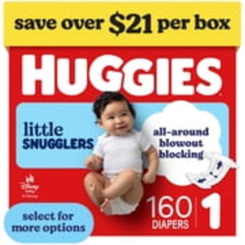 Huggies little movers size 1