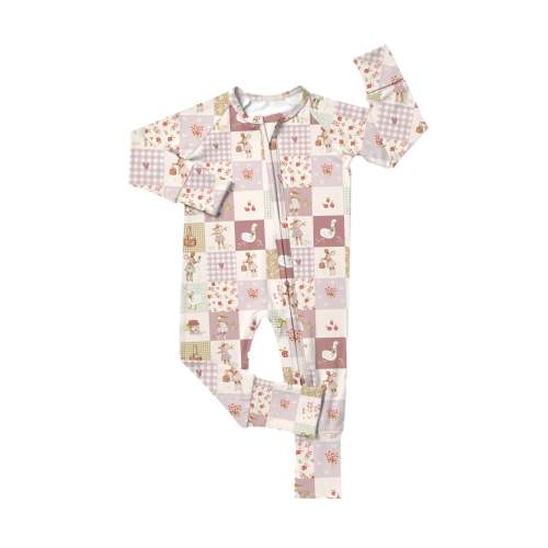 Little Mouse on The Prairie Zipper Romper – Laney Baby