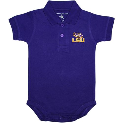 LSU Polo Onesie