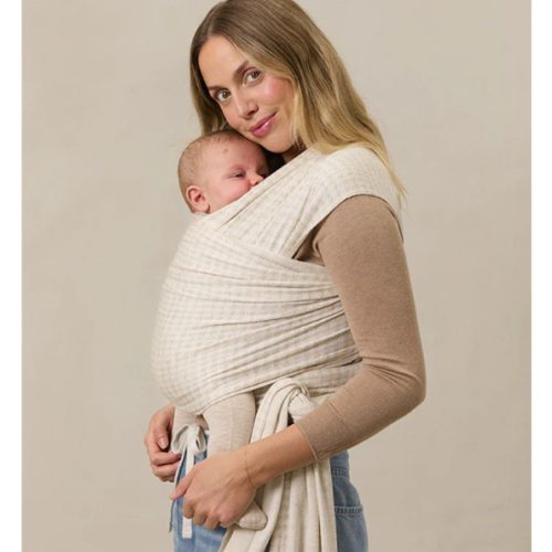 Cream Houndstooth Wrap