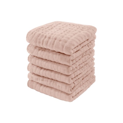 Muslin Washcloths - Pack of 6