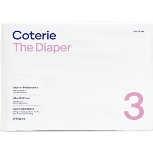 Coterie, Diaper Size 3, 28 Count