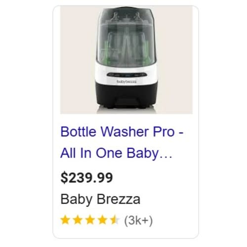 Bottle Washer & Sterilizer