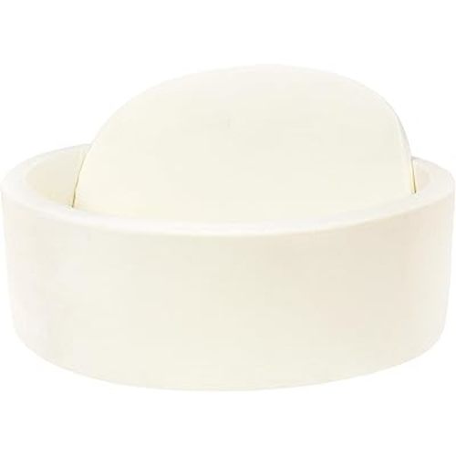 Foam Baby Ball Pit 35.4"x 11.8" for Toddlers, Soft Round Kiddie Playpen Ball Pool for Kids with Soft Memory Sponge, Ideal Gift for Babies Indoor and Outdoor Game (Balls not Included) Apricot Yellow