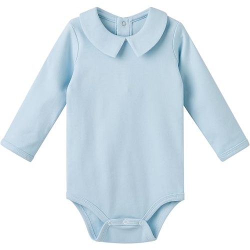 Baby Boys Blue Layering Bodysuit