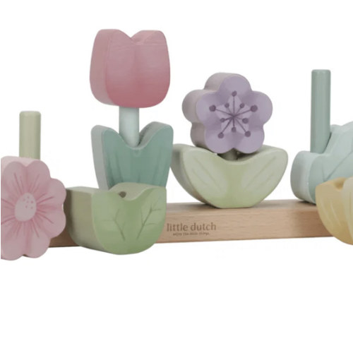 Little Dutch Fairy Garden Stacking Puzzle Flower