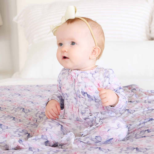 Girl Ruffle Zipper Footies | What's New