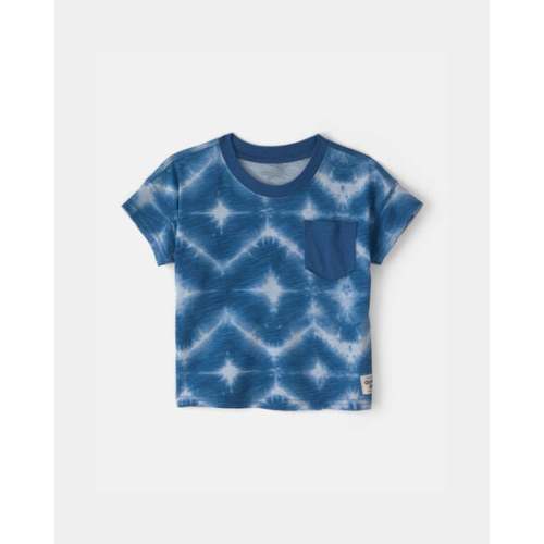 Baby Boy Geometric Pocket Tee - Blue - OshKosh B'gosh | Carter's
