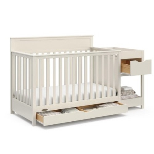 Graco Shiloh Convertible Crib & Changer Frosted Oat